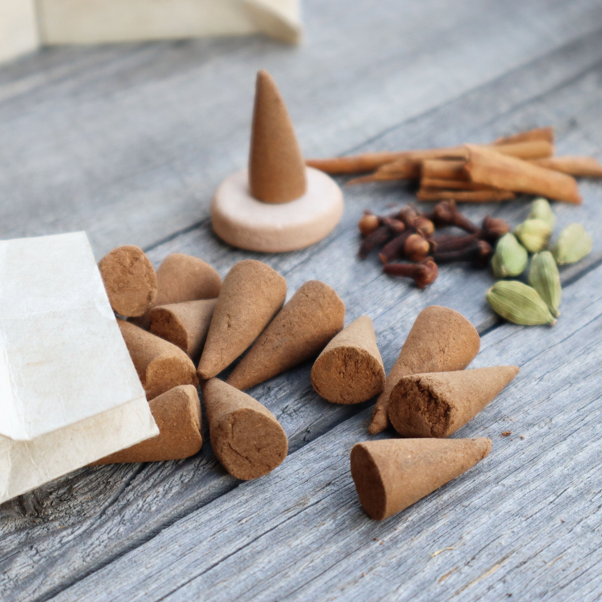 Incense Cones, Ropes & Sticks