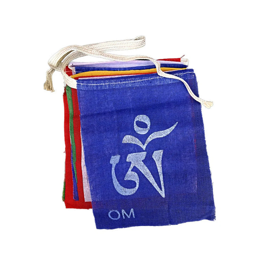 Om Mani Padme Hum Prayer Flags Banner
